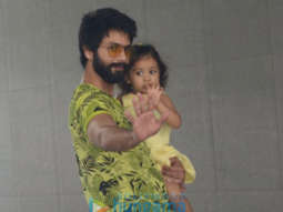 Shahid Kapoor spotted with Misha Kapoor at Hospital