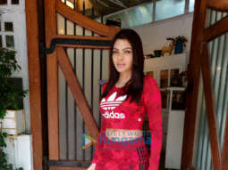 Sherlyn Chopra spotted at The Fable Cafe in Juhu