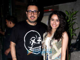 Shraddha Kapoor and Dinesh Vijan spotted at Pali Village Cafe