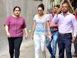 Shraddha Kapoor spotted after a meeting in Bandra