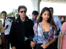 Shah Rukh Khan, Suhana Khan, Shruti Haasan and others snapped at the airport