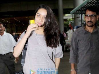 Sidharth Malhotra, Shraddha Kapoor and Gauahar khan snapped at the airport