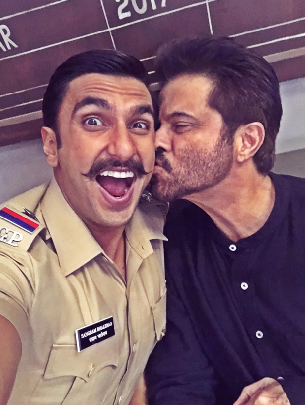 Simmba: Ranveer Singh gets a KISS of love from Anil Kapoor AKA Lakhan (see picture)
