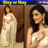 Slay or Nay - Kajal Aggarwal in Anita Dongre for an event