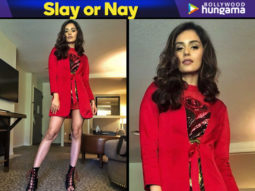 Slay or Nay: Manushi Chillar in Sunaina Khera at LA for Miss World World Tour