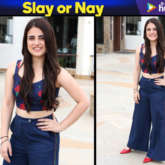 Slay or Nay - Radhika Madan in Nicobar separates for Pataakha promotions