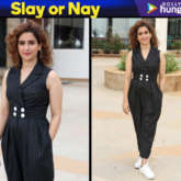 Slay or Nay - Sanya Malhotra in Notebook for Pataakha and Badhai Ho promotions