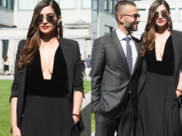 Slay or Nay: Sonam Kapoor Ahuja in Giorgio Armani with Anand Ahuja at Milan Fashion Week 2018