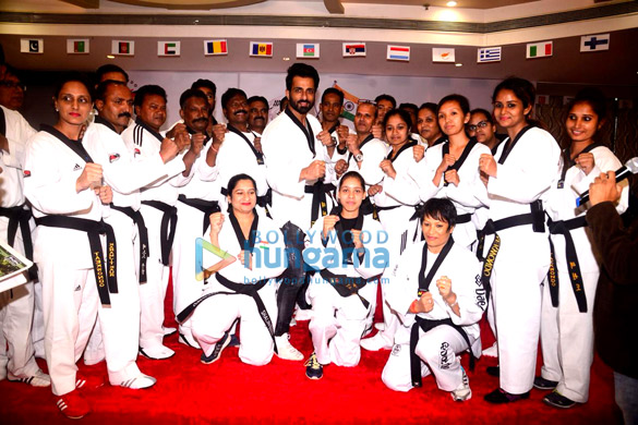 sonu sood ips yashasvi singh yadav ig police awarded with the doctorate degree of taekwondo 1