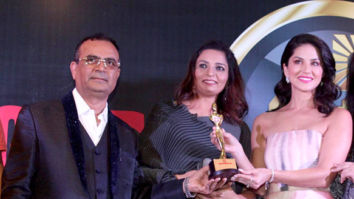 Sunny Leone unveils the 4th Bright Awards Night 2018 trophy