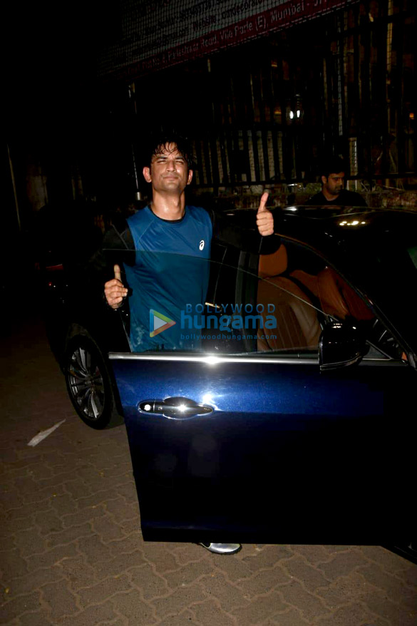 Sushant Singh Rajput snapped after a soccer match in Juhu Sushant Singh Rajput snapped after a soccer match in Juhu