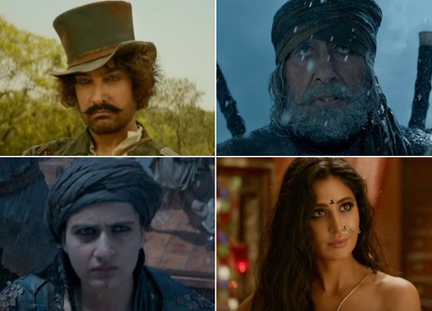 THUGS OF HINDOSTAN TRAILER Aamir Khan, Amitabh Bachchan, Fatima Sana Shaikh and Katrina Kaif’s mega – adventure is a rollercoaster ride