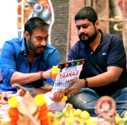 On The Sets Of The Movie Taanaji - The Unsung Warrior