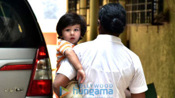 Taimur Ali Khan spotted in Bandra