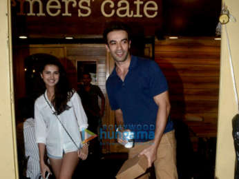 Tara Sutaria and Punit Malhotra spotted at Farmers' Cafe