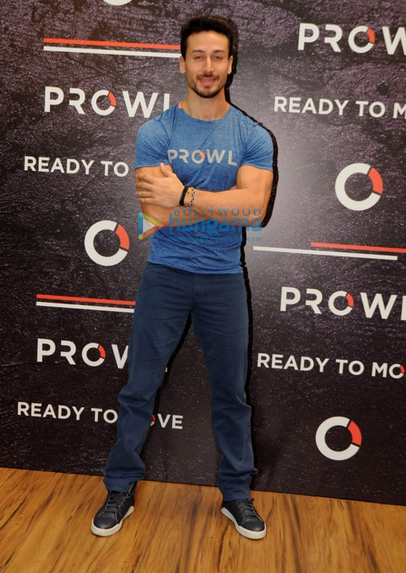 Tiger Shroff snapped attending the Prowl event