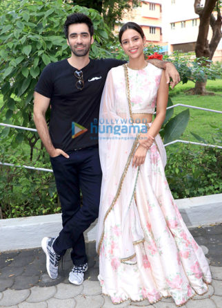 Tripti Dimri and Avinash Tiwari snapped promoting the film Laila Majnu
