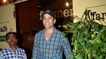 Tusshar Kapoor spotted at Farmers’ Cafe in Bandra