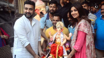 Shilpa Shetty & Family Welcomes Ganpati Bappa