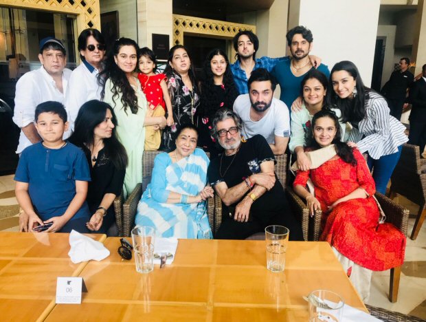 Unwell Shraddha Kapoor takes a break from hectic schedule to celebrate father Shakti's birthday; Asha Bhonsle joins the family celebrations
