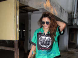 Urvashi Rautela spotted at a clinic in Bandra