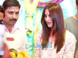Vaani Kapoor snapped attending a Ganesh puja at Chinchpokli