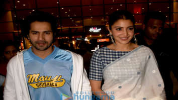 Varun Dhawan, Anushka Sharma and others snapped at the airport