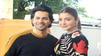 Varun Dhawan and Anushka Sharma snapped promoting Sui Dhaaga – Made in India on sets of India’s Best Dramebaaz