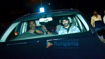 Varun Dhawan with girl friend and Jimmy Sheirgill snapped at Bandra