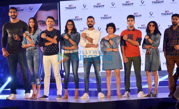 virat kohli graces the launch of the new range of watches from tissot 2