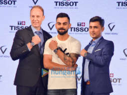 Virat Kohli graces the launch of the new range of watches from Tissot