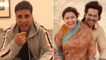 WATCH: Akshay Kumar takes up the Sui Dhaaga challenge given by Varun Dhawan and Anushka Sharma and fails miserably