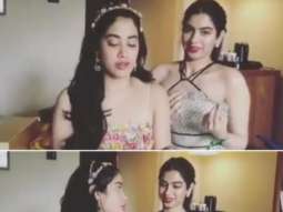 Watch: Siblings Janhvi Kapoor and Khushi Kapoor take on Varun Dhawan’s Sui Dhaaga Challenge