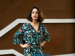 Yami Gautam and Divyendu Sharma snapped at T-Series office for Batti Gul Meter Chalu promotions