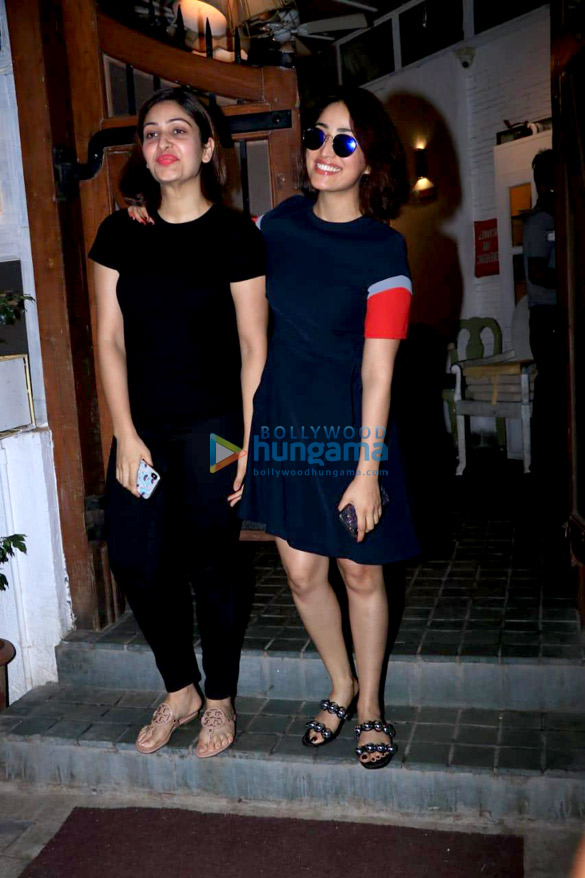 yami gautam and surilie gautam spotted at fable in juhu 2