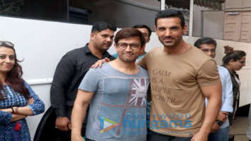 Aamir Khan, John Abraham and Amitabh Bachchan snapped at Mehboob Studio in Bandra