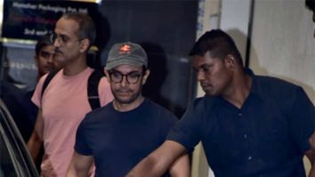 Aamir Khan and Kiran Rao spotted at Roy Kapur Films in Bandra