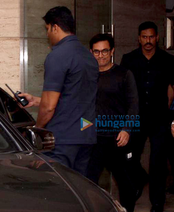 aamir khan spotted at a recording studio 4