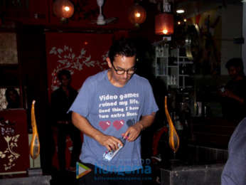 Aamir Khan spotted at spa in Bandra