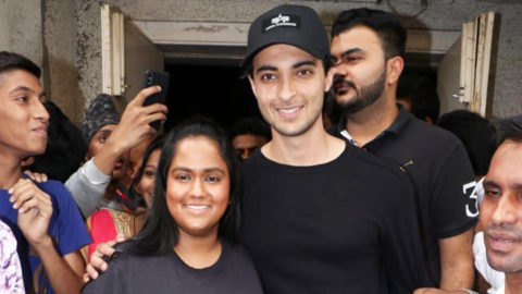 Aayush Sharma & Arpita Khan Visit Chandan Cinema For LoveYatri’s Public ...