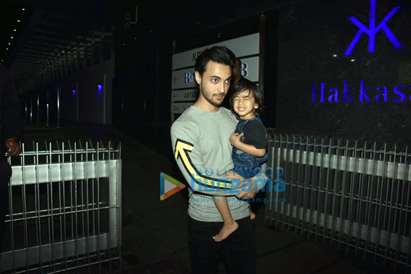 aayush sharma spotted with ahil sharma at hakkasan in bandra 1