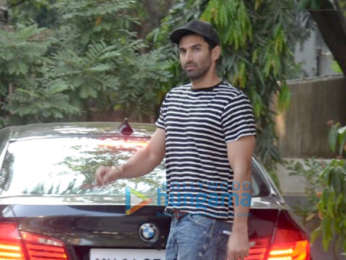 Aditya Roy Kapur spotted at a clinic Khar