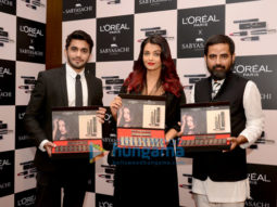 Aishwarya Rai Bachchan snapped at the launch of L’Oréal Paris X Sabyasachi Mukherji Collection