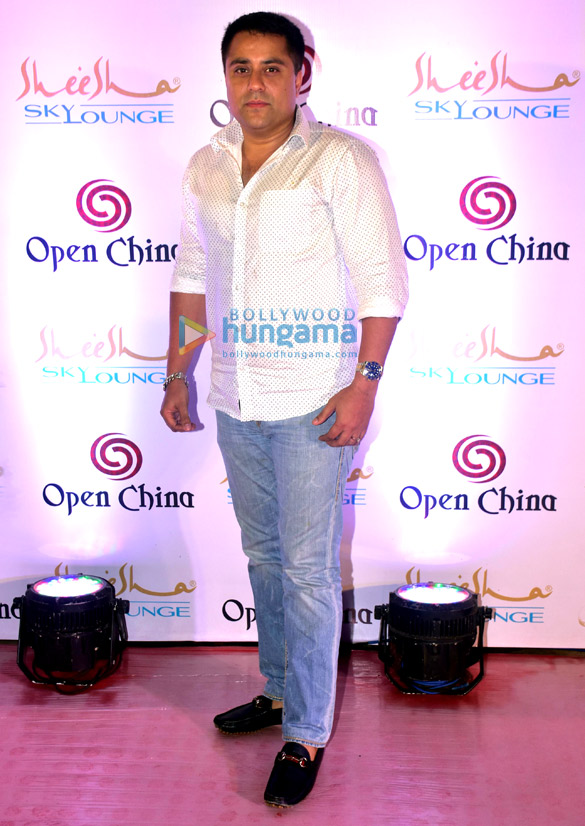 ajay devgn nupur sanon and others grace the launch of open china and sheesha sky lounge in juhu 8