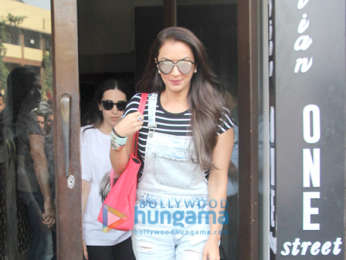 Amrita Arora and Khushi Kapoor snapped at Bastian