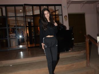 Ananya Panday snapped with mom at Monisha Jaising's showroom