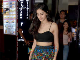 Ananya Panday celebrates her birthday at Bastian in Bandra