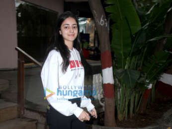 Ananya Pandey spotted in Bandra