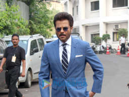 Anil Kapoor, Neha Bhasin and Guru Randhawa snapped on sets of the reality show Love Me India