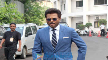 Anil Kapoor, Neha Bhasin and Guru Randhawa snapped on sets of the reality show Love Me India